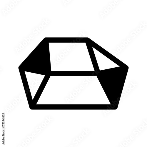 Stone Icon Vector Symbol Design Illustration