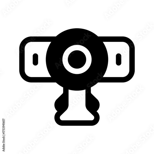 Webcam Icon Vector Symbol Design Illustration
