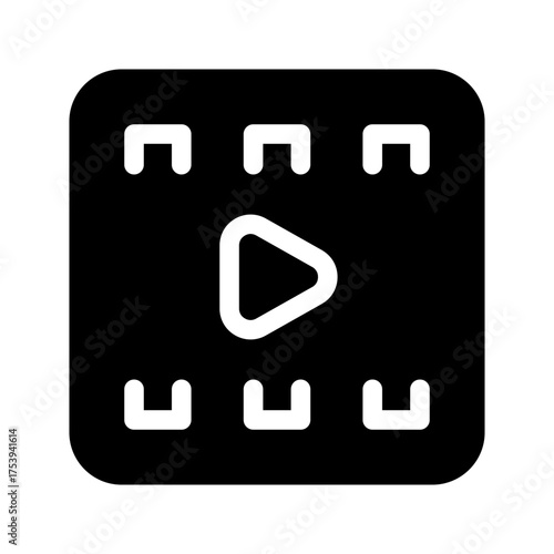 Series Icon Vector Symbol Design Illustration