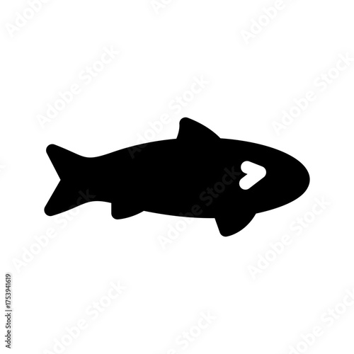 Sardine Icon Vector Symbol Design Illustration
