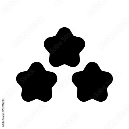 Rating Icon Vector Symbol Design Illustration