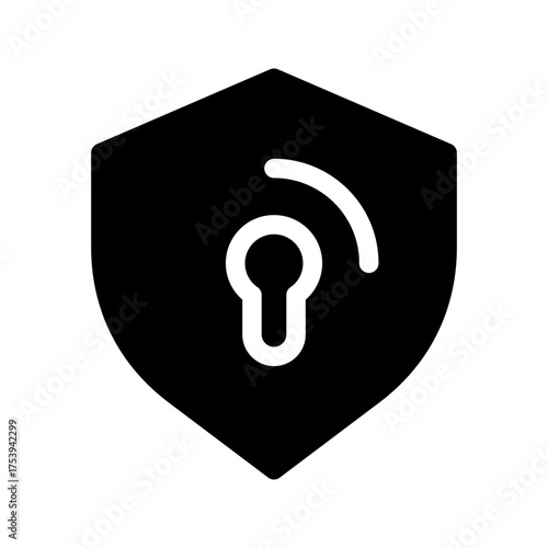 Secure Icon Vector Symbol Design Illustration