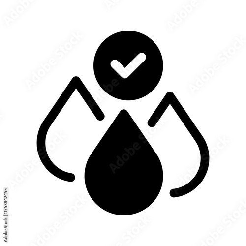 Water Icon Vector Symbol Design Illustration