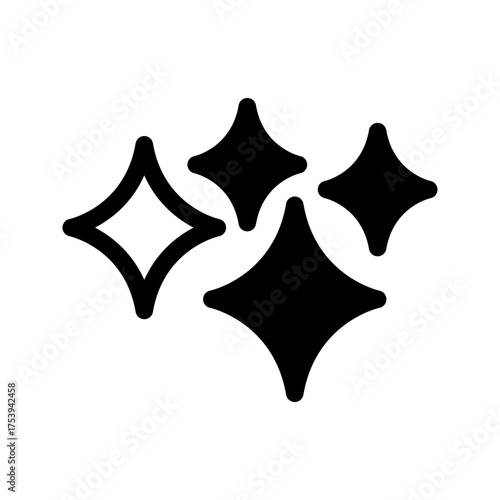 Shine Icon Vector Symbol Design Illustration