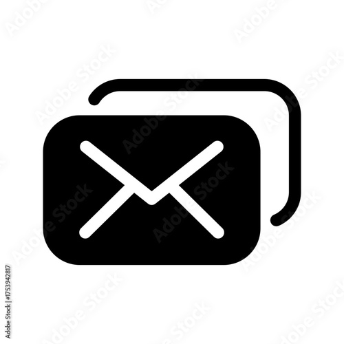 Mail Icon Vector Symbol Design Illustration
