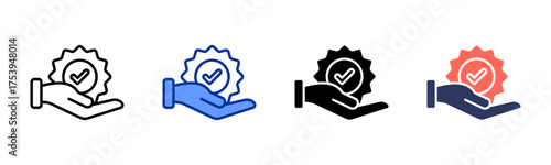 Verivied icon sheet multiple style collection