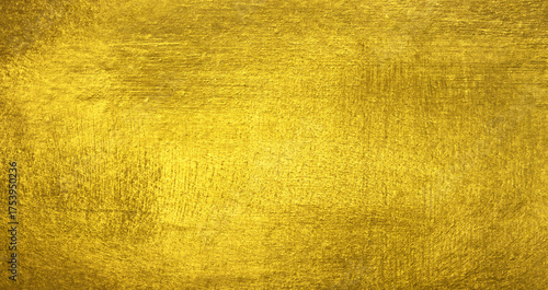 Shiny yellow leaf gold foil texture