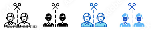 Cut  Icon Set Multiple Style Collection