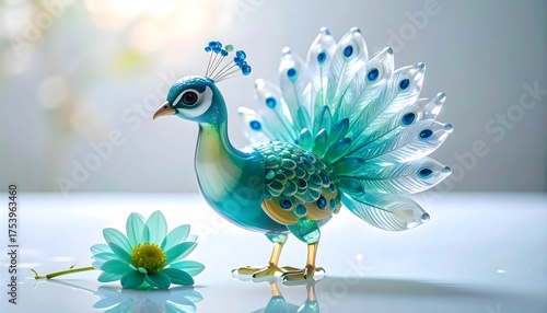 Cute Translucent Glass Animals Collection – Bright Colored Baby Figurines & Decorative Creatures
