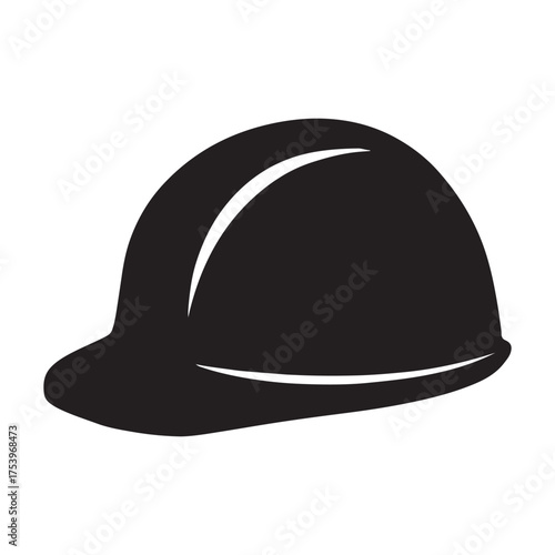 vector illustration of a helmet