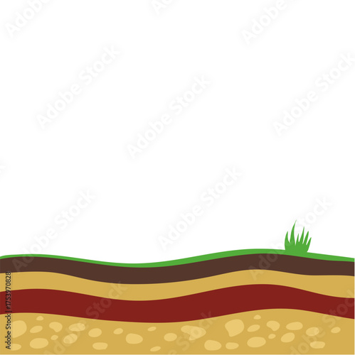 Subsoil layers vector