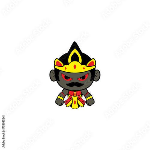 Gatot Kaca Greey Yellow.eps