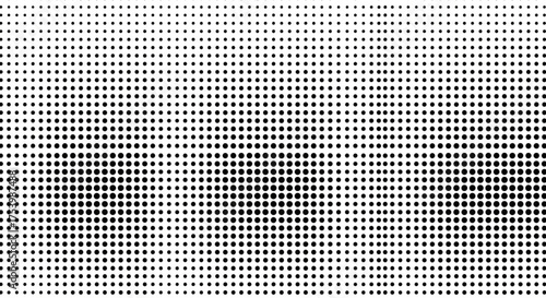Halftone pattern, featuring a grid of black dots creating a textured and versatile visual effect for designs