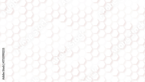 Black honeycomb on a white background. Seamless texture. Isometric geometry. Honeycomb pattern with hexagon mesh. Texture bee comb grid.
