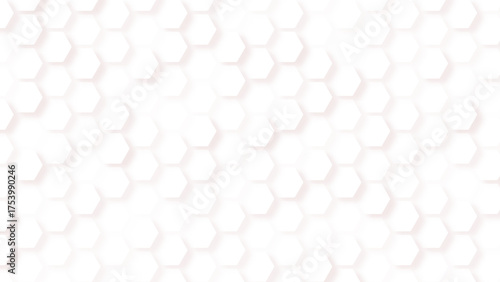 Black honeycomb on a white background. Seamless texture. Isometric geometry. Honeycomb pattern with hexagon mesh. Texture bee comb grid.