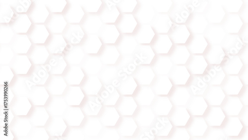 Black honeycomb on a white background. Seamless texture. Hexagonal pattern  (cell, grid, honeycomb) texture background.