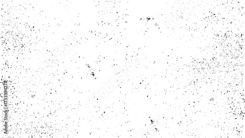 Rough black and white texture vector. Distressed overlay texture. Grunge background. Abstract textured effect.