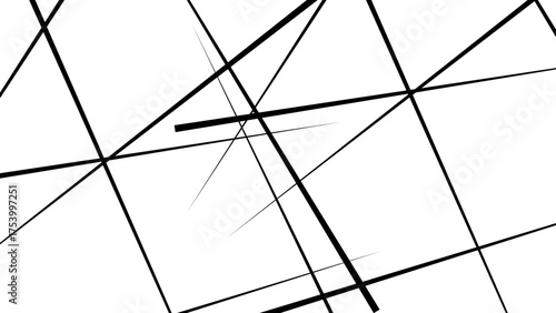 Random line low poly pattern. abstract seamless line vector. Random geometric line pattern on a black backdrop background.