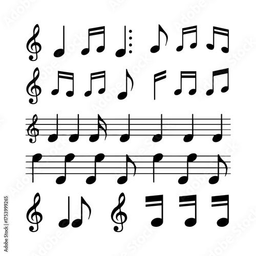 Music Notes Collection