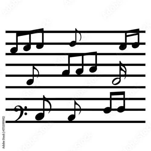 Music Staff Notation