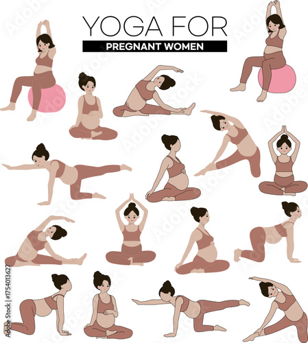 임산부의 스트레칭 요가