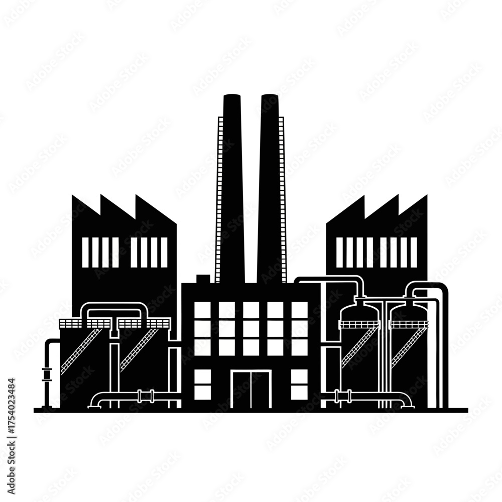 Obraz premium factory vector