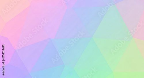 A soft pastel polygon background with a gentle gradient, creating a calming and dreamy effect, perfect for adding a touch of serenity to any design