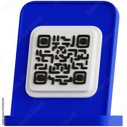Static QR 3D Icon