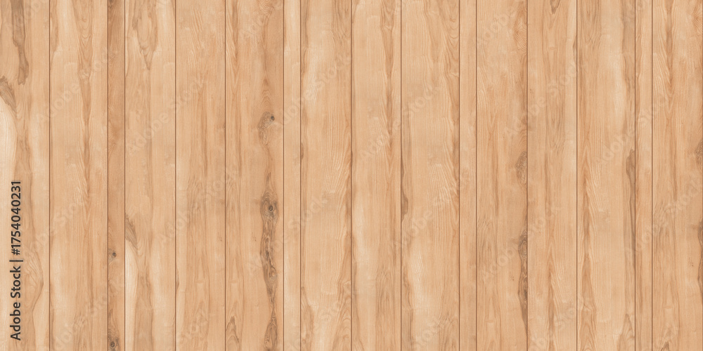 Naklejka premium Texture of wood lath wall background. Seamless pattern of modern wall paneling wooden slats for background