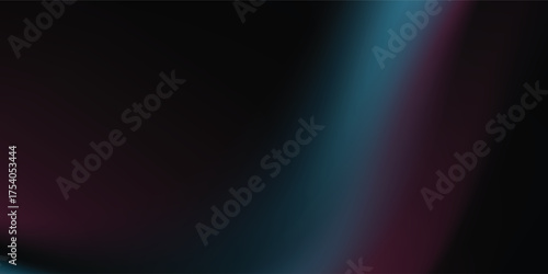 Aesthetic Gradient abstract background black, night, dark, evening, with copy space