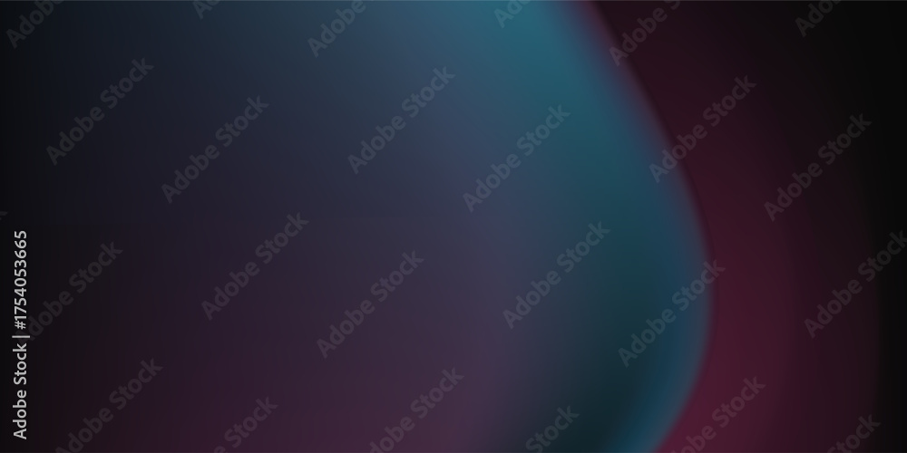Fototapeta premium Aesthetic Gradient abstract background black, night, dark, evening, with copy space