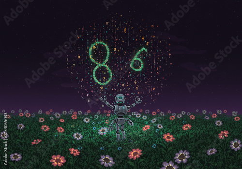 Surreal Pixel Art Worlds — Mythical, Sci-Fi, and Fantasy Landscapes with Absurd Dreamlike Details and Retro Aesthetic