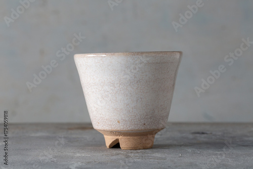 Matcha Chawan Chadougu Utsuwa Hagi-yaki Hime-tsuchi Senchawan – Yamaguchi, Japan, Showa Era, Pottery