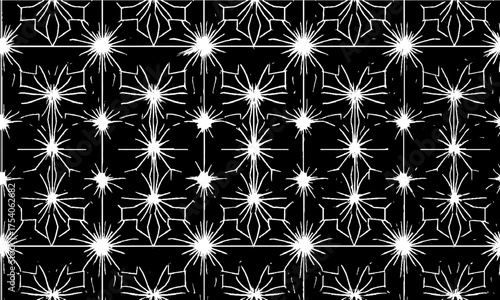 Grunge cracked surface texture distressed backdrop vector illustration. Black grunge effect on white cracked wall texture background vector 