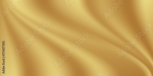 Abstract golden gradient blurred background, Blurry autumn. Vector illustration.