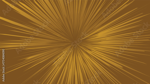 abstract gold color speed lines background 
