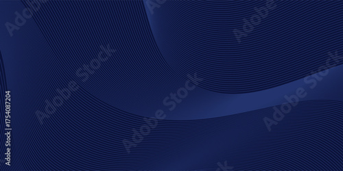 Premium background design with diagonal dark blue line pattern. Vector template for digital luxury banner, certificate.