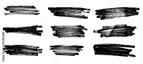 grunge paint strokes, 