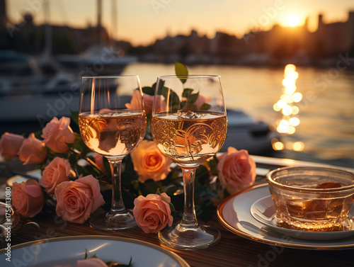 Ingenious Dinner on a yacht