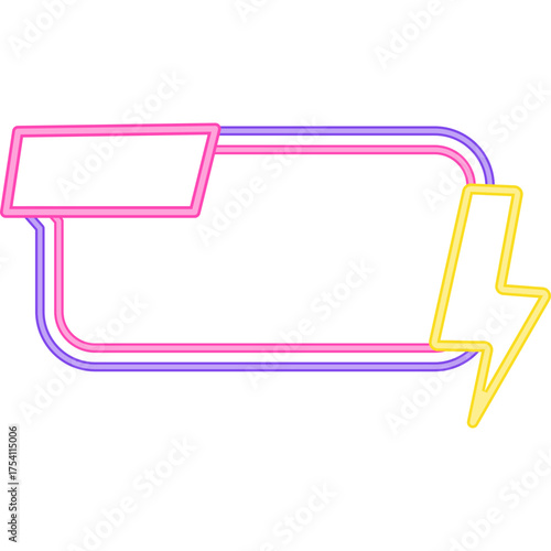 Neon Flash Sale Futuristic