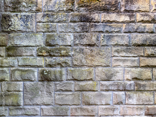 Old Natural Stone Wall with Textured Rustic Surface – Great Background