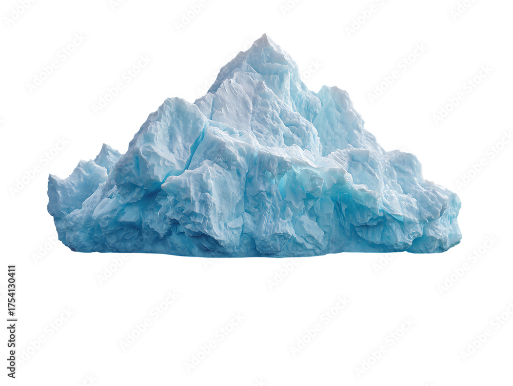 Naklejka premium Iceberg png