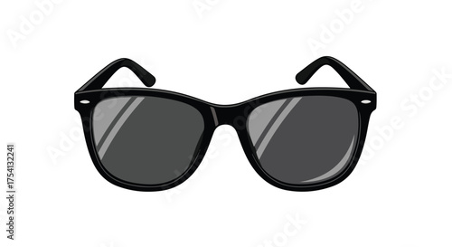 Sleek, versatile sunglasses offering essential eye protection, enhancing style, and shielding from sun glare, epitomizing effortless cool under the