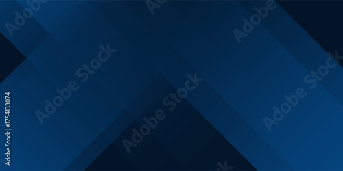 Abstract background gradient dark navy blue banner simple abstract vector