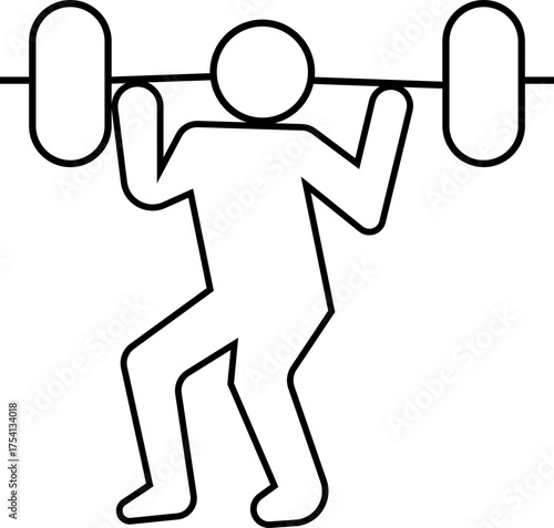 Exercise Icon , Fitness, Gym, Workout, Health, Sports, Training, Running, Yoga, Strength, rehabilitation and low-impact fitness: physiotherapy and Wellness Activity Symbols in Modern Vector , Style