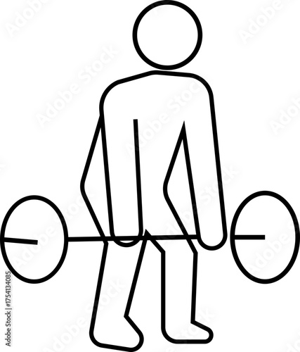 Exercise Icon , Fitness, Gym, Workout, Health, Sports, Training, Running, Yoga, Strength, rehabilitation and low-impact fitness: physiotherapy and Wellness Activity Symbols in Modern Vector , Style