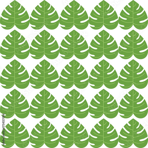 A vibrant green leaf with bold veins, exuding freshness and tranquility. Perfect for designs that evoke a natural, calm, and refreshing atmosphere.