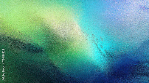 Swirling abstract waves in teal and turquoise hues blending softly.