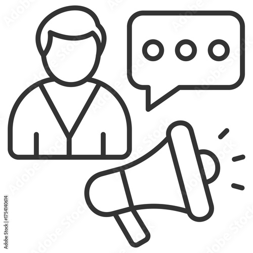 Promotion Outline Icon