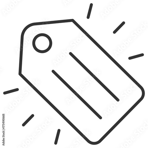 Brand Name Outline Icon